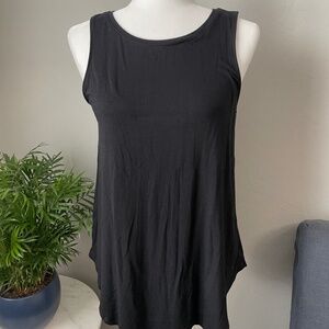 Old Navy Luxe Sleeveless Top / Tank - Black - Sz M - Like New